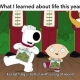 what i learned about life this year everything is better with a bag of weed brian griffin and stewie griffin dancing with a bag of weed meme