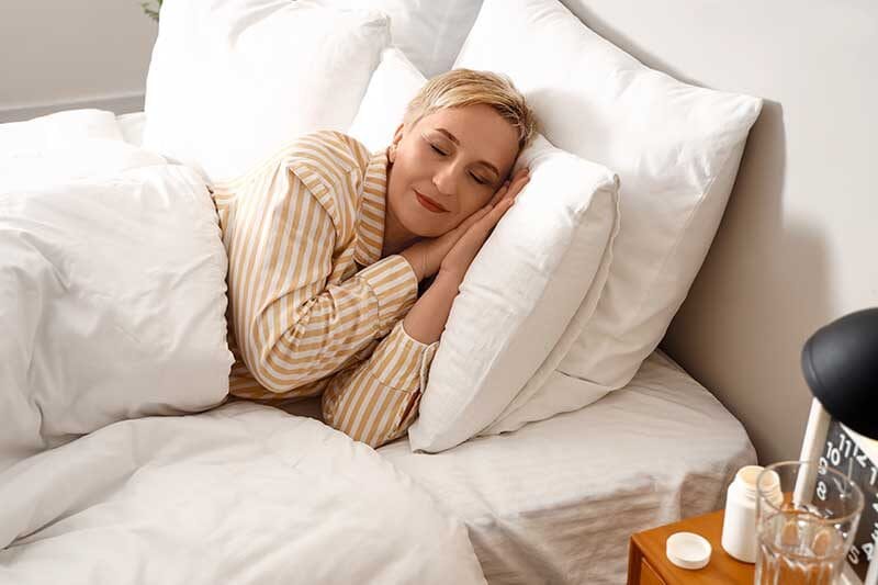 | Durango Rec Room cbd sleep gummies - woman having a restful sleep